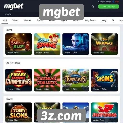 Análise das ofertas de jogos no site mgbet