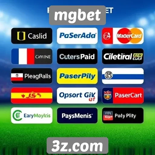 Métodos de pagamento aceitos pelo mgbet